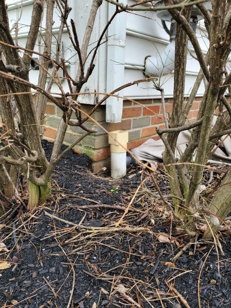 Riser Pipe Repair - A+ Gutters & Drain